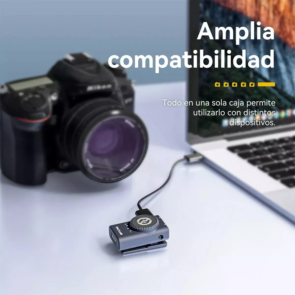 Micrófono Inalámbrico Hollyland Lark M2 Para Cámara Y Móvil