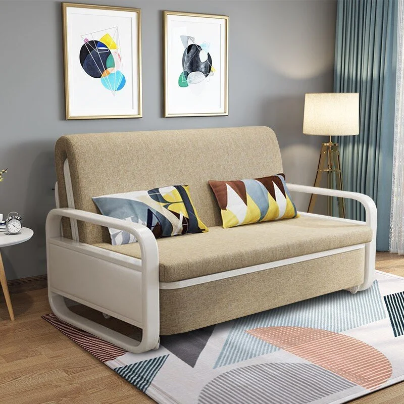 Sofá cama plegable multifuncional con asa
