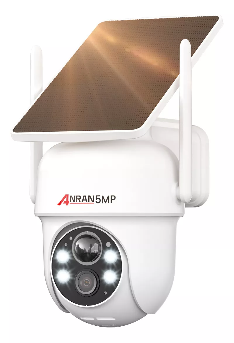 Anran Solar C&aacute;mara De Seguridad 5megapixeles Wifi 2.4g App
