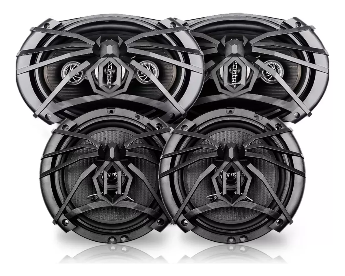 kit Par De Bocinas 6x9 + Par De Bocinas 6.5-Soundstream