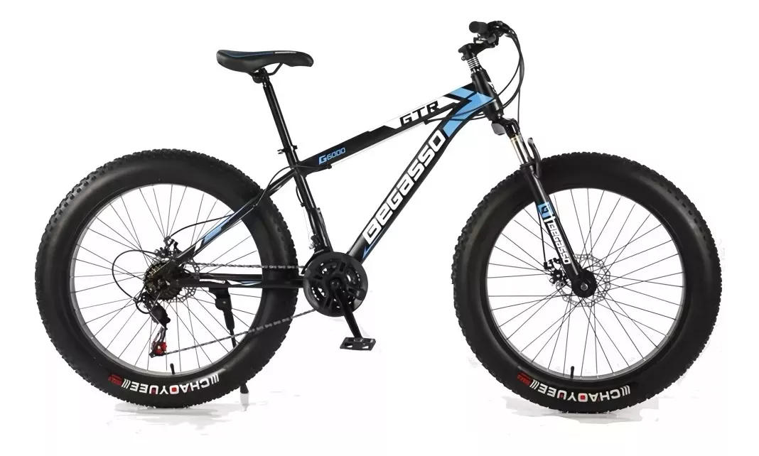 Bicicleta De Montaña Para Hombres Adultos Y Mujeres 4.0in Fat Tire Lagom, Ruedas De 26 Pulgadas, Frenos De Disco Mecánicos, Marco De 21 Velocidades