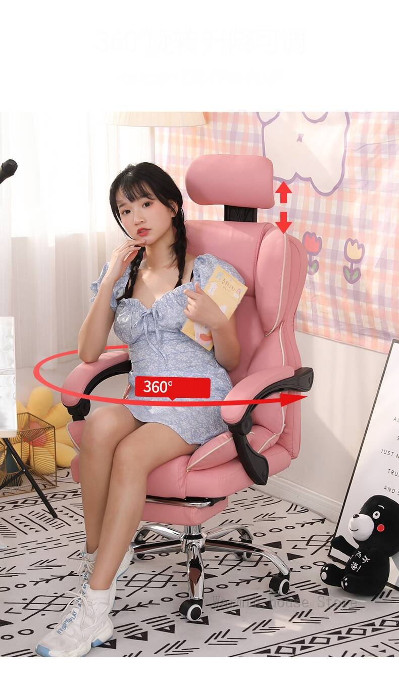 🔥Compra una y llévate otra gratis 🌟Silla de oficina ergonómica con reposacabezas y reposapiés