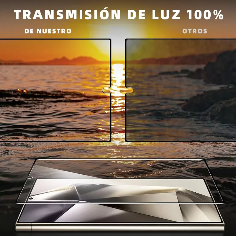 2 Micas Cristal Templado 9h Para Samsung Galaxy S24 Ultra