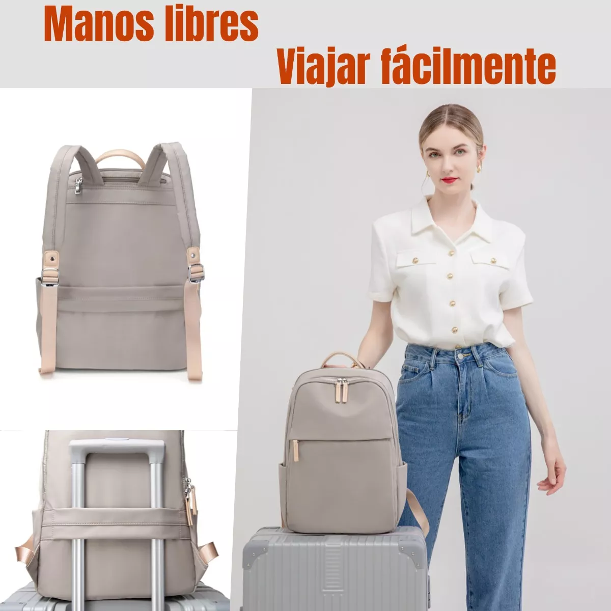 Mochila Para Laptop Mujer,mochila De Viaje Para Laptop 16 Pulgadas,mochilas Escolares,mochila De Negocios,mochila Blanca Rosa Negra,mochila Antirrobo