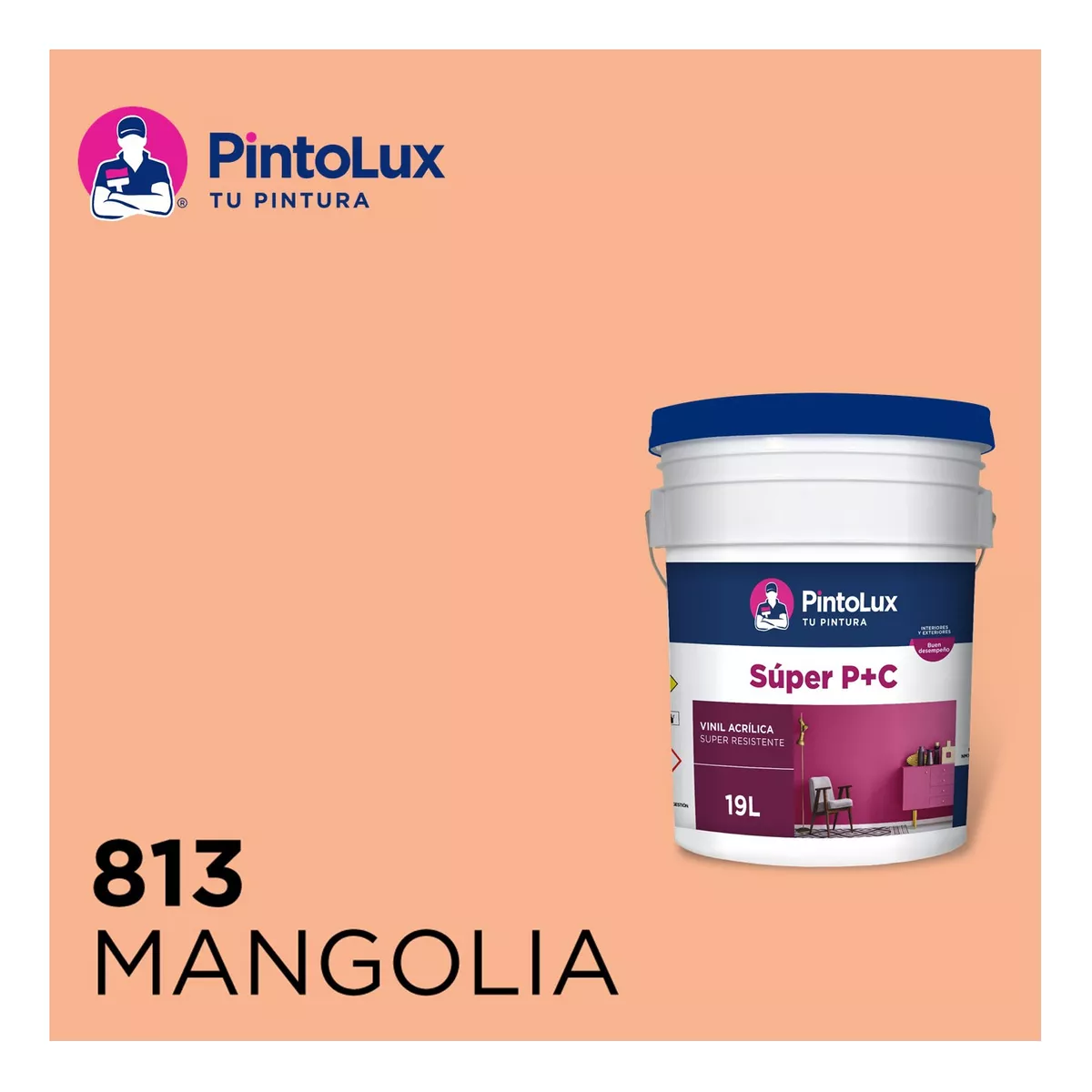 Pintura Pintolux Pc 19l Acrílica