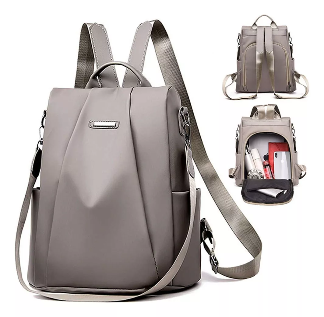 Mochila Mujer Bolsa Moda Casual Viaje Antirrobo Bolso