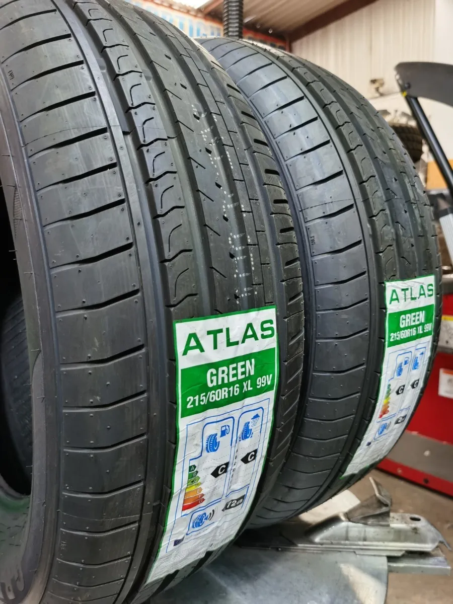 Paquete De 2 Llantas 215/60 R16 Atlas Green 99v
