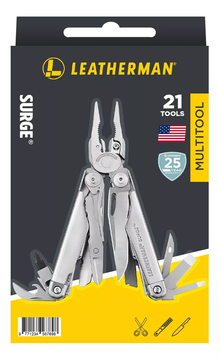 Multiherramienta Surge Plata Leatherman