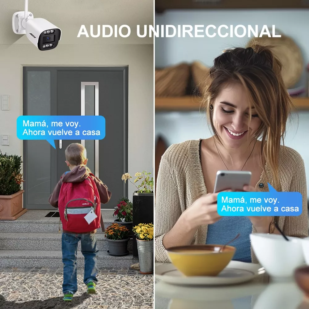 kit Videovigilancia 4 Camaras De Seguridad Wifi 4mp Nvr Cctv