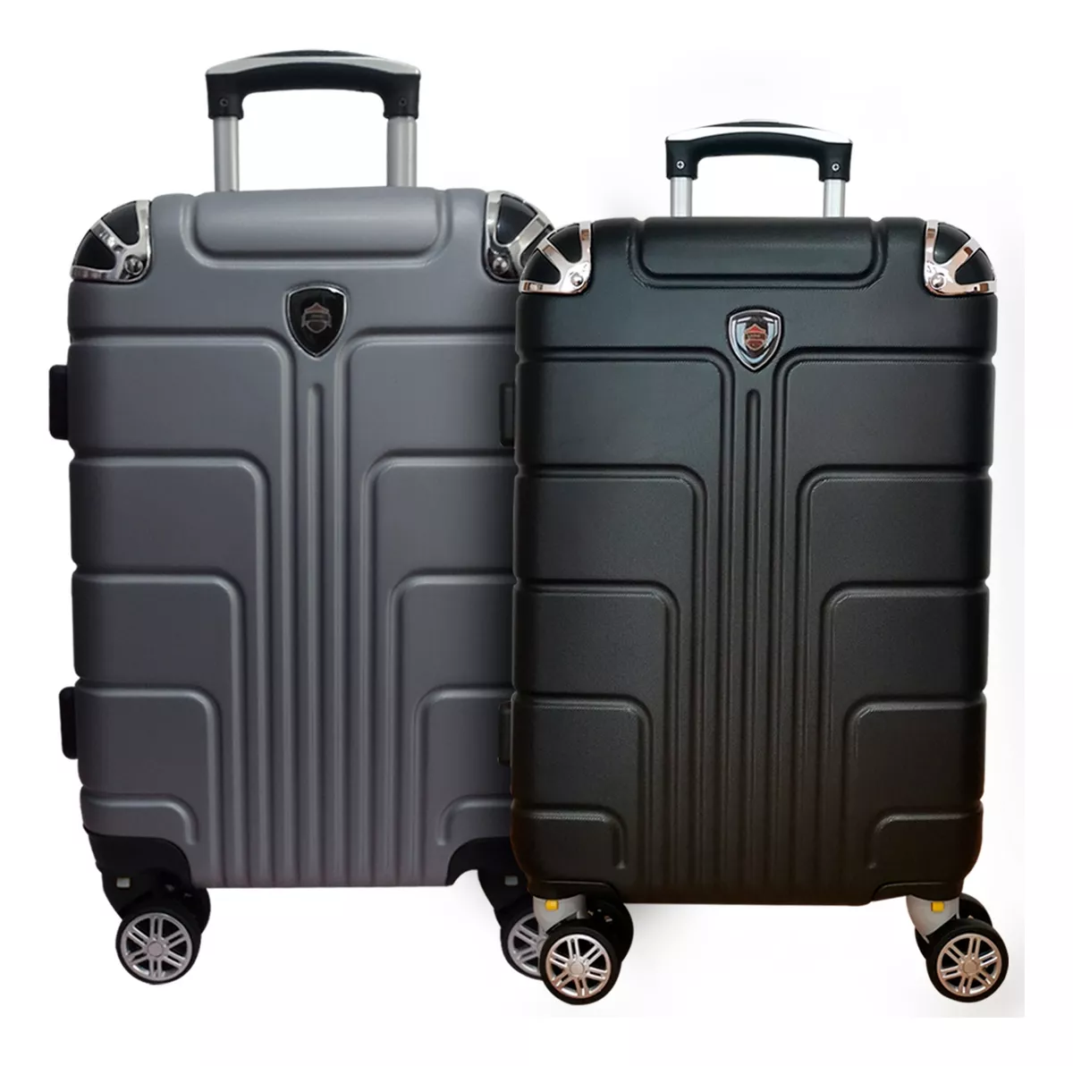 kit Viaje Maletas Avión 2pz 10kilos Ruedas 360 Set 20+20 Pul