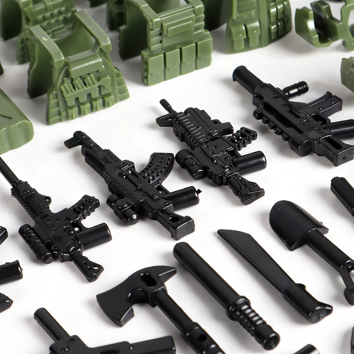 Military Mini Figuras Soldado Juguete-fbi Fuerzas Federales