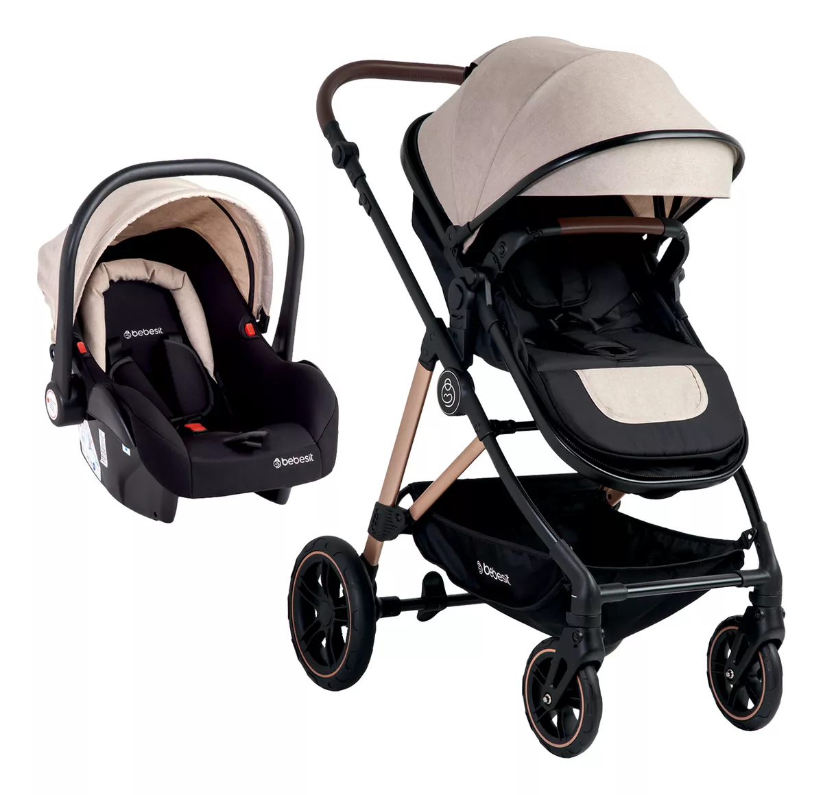 Travel System Bebesit Neo Carriola Infantil Silla De Coche