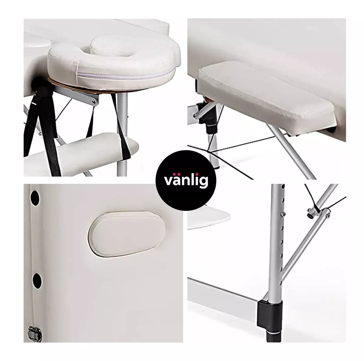 Cama Aluminio Masaje Depilacion Tatuajes Spa Faciales Uñas