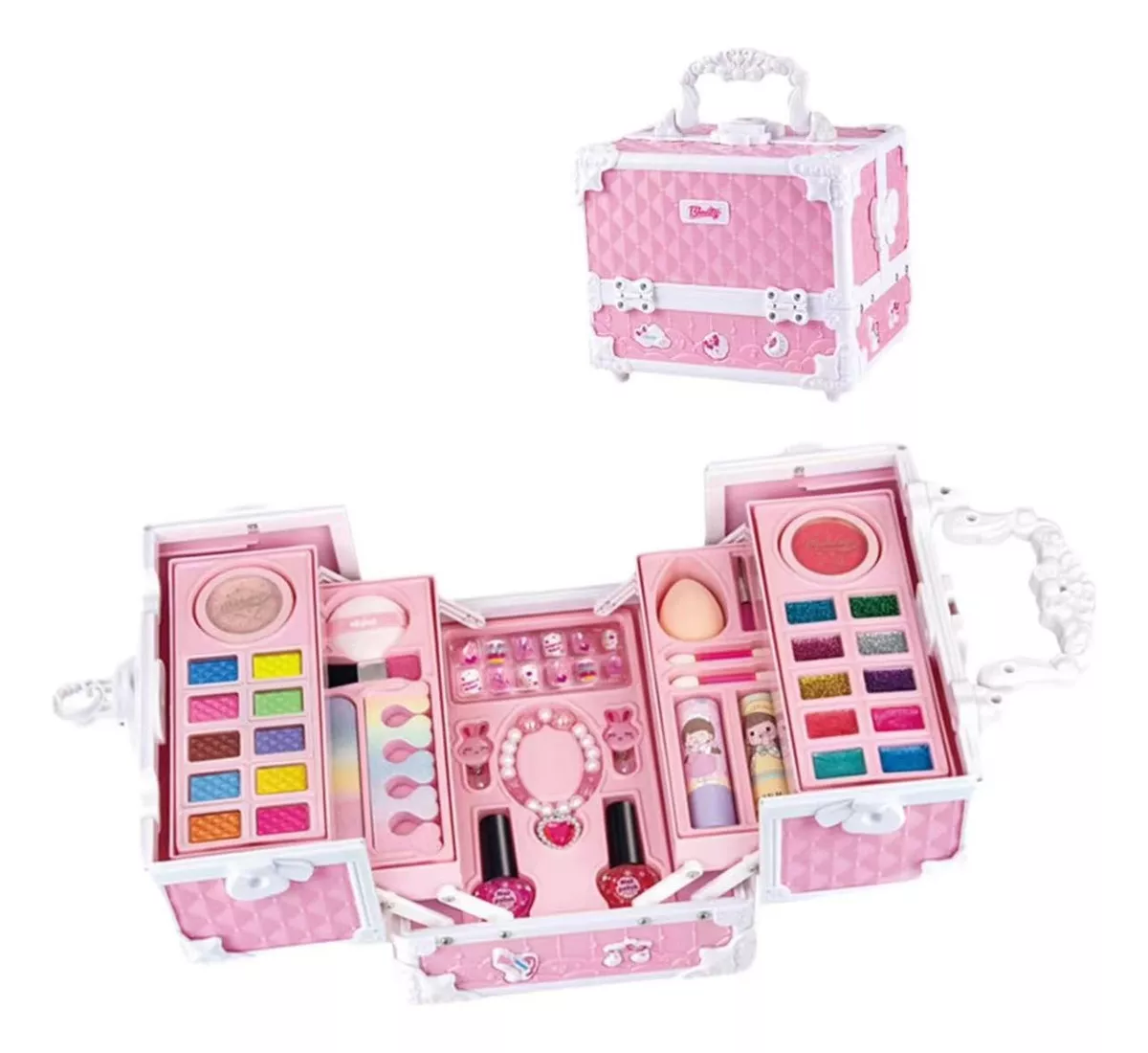 Juguete Maquillaje Belleza Cosm&eacute;tico De Ni&ntilde;as