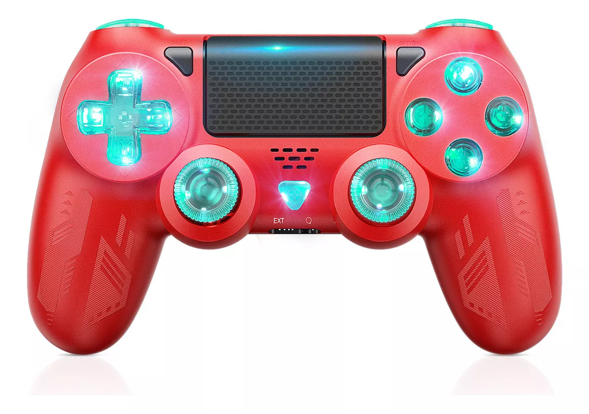 Control Rgb Inalámbrico Compatible Con Playstation 4
