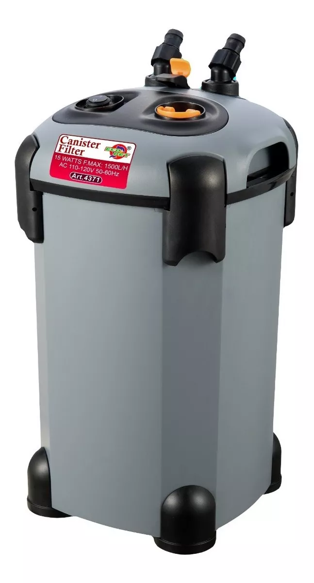Filtro Canister Canasta Uv Acuario Peces Marino Dulce 1500lh