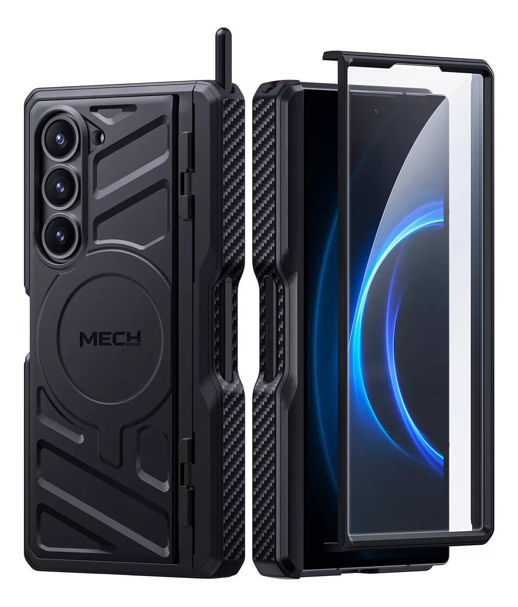 Funda Magn&eacute;tico Magsafe Para Samsung Galaxy Z Fold6 Con Mica