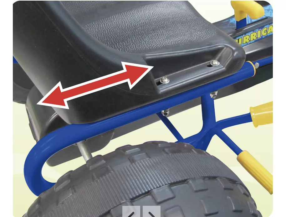 Avalancha Carrito Go Kart Pedales Montable Traccion Niños