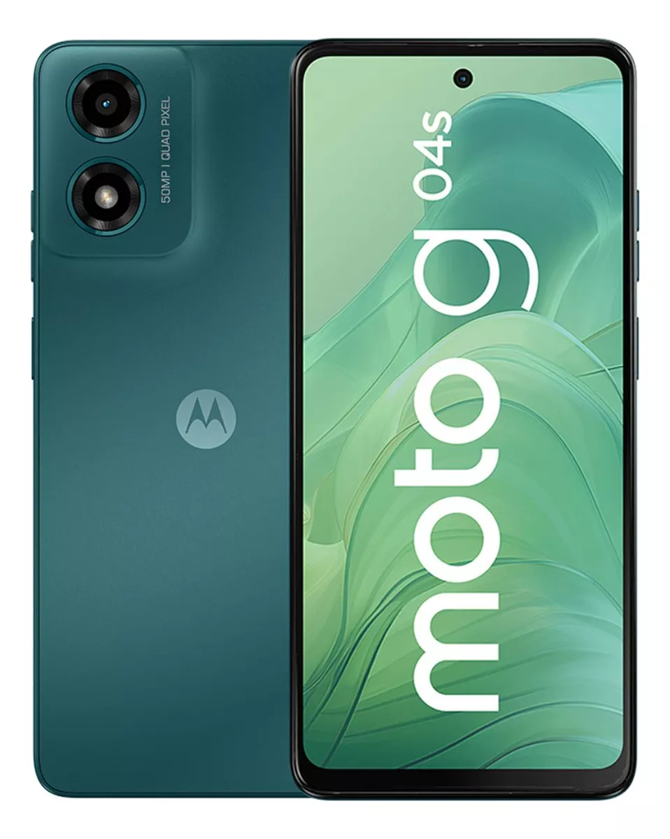 Celular Moto G04s 4 + 128 Verde