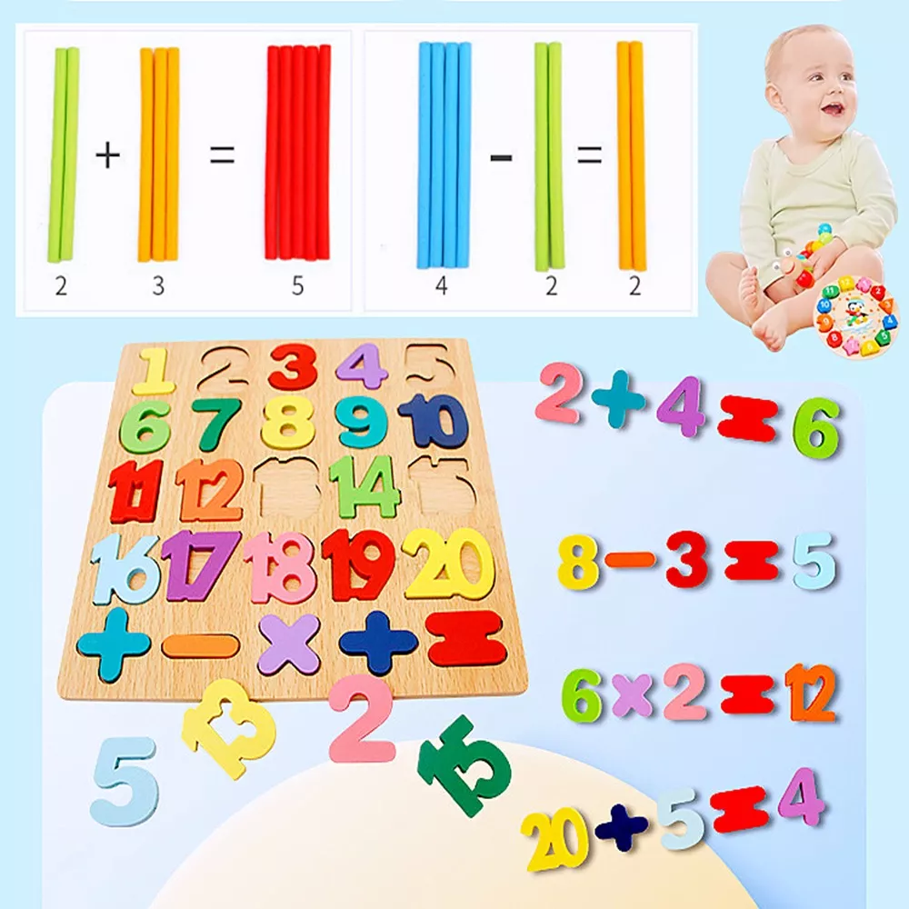 Paquete Didáctico Infantil Estimula Temprana Juguete 8piezas