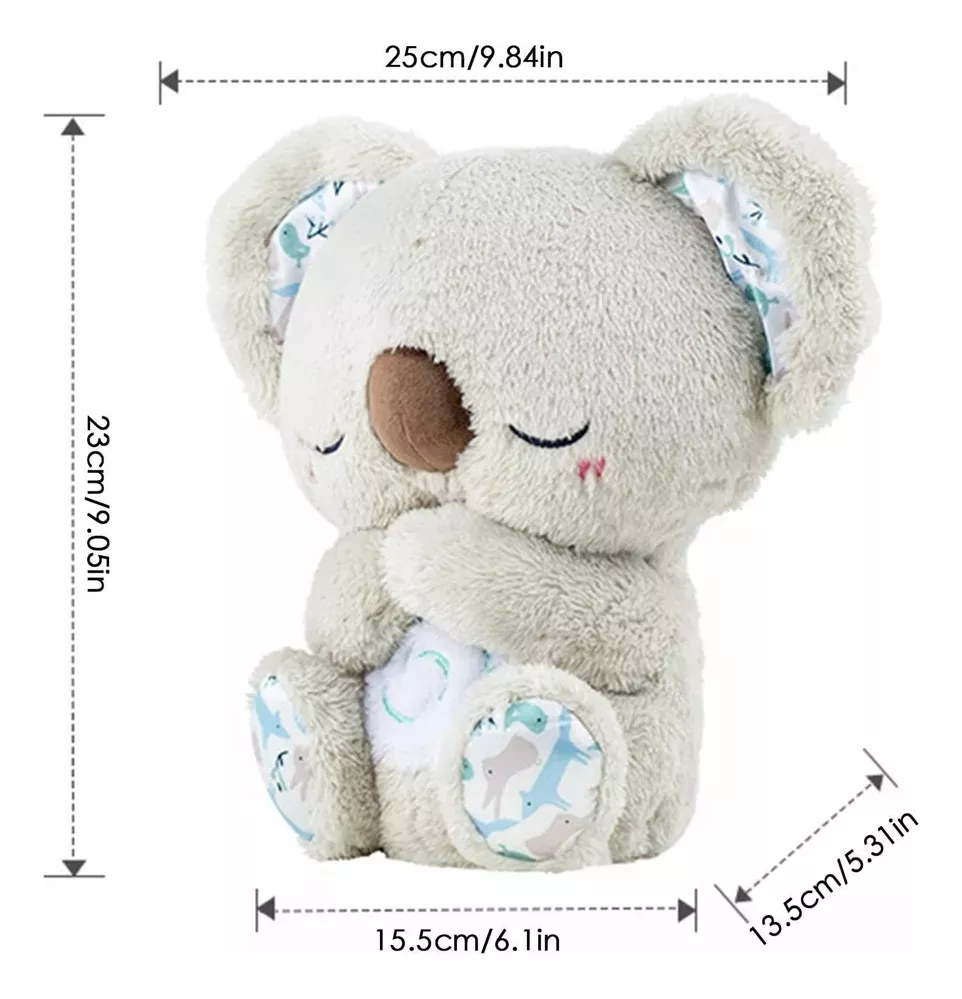 Koala Peluche Respira Relajante Juguete Para Bebe Regalo