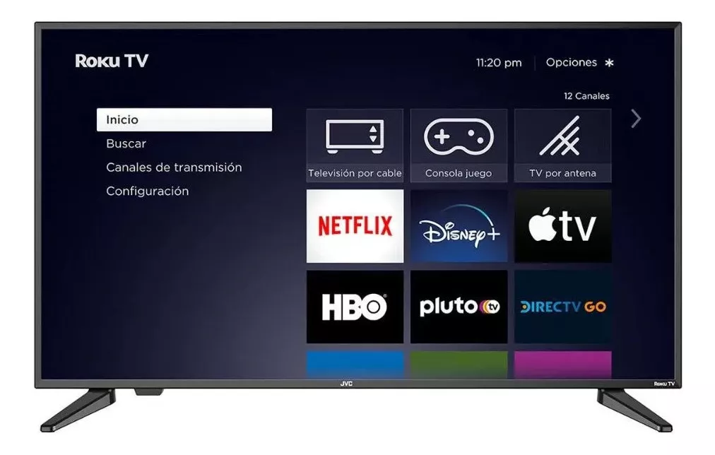 Tv 43 Pulgadas Smart Tv Si43frf Roku Tv Full Hd Jvc