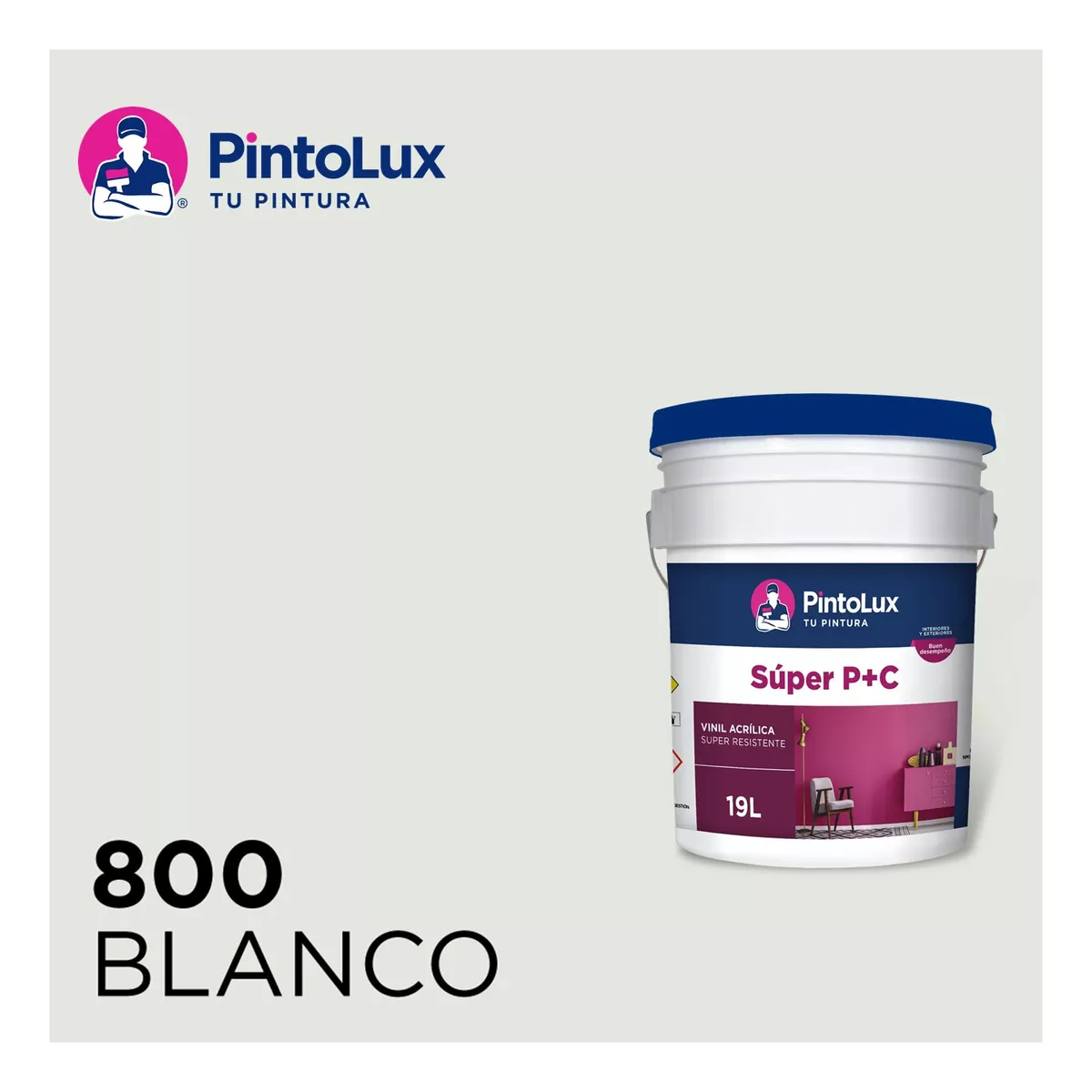 Pintura Pintolux Pc 19l Acrílica