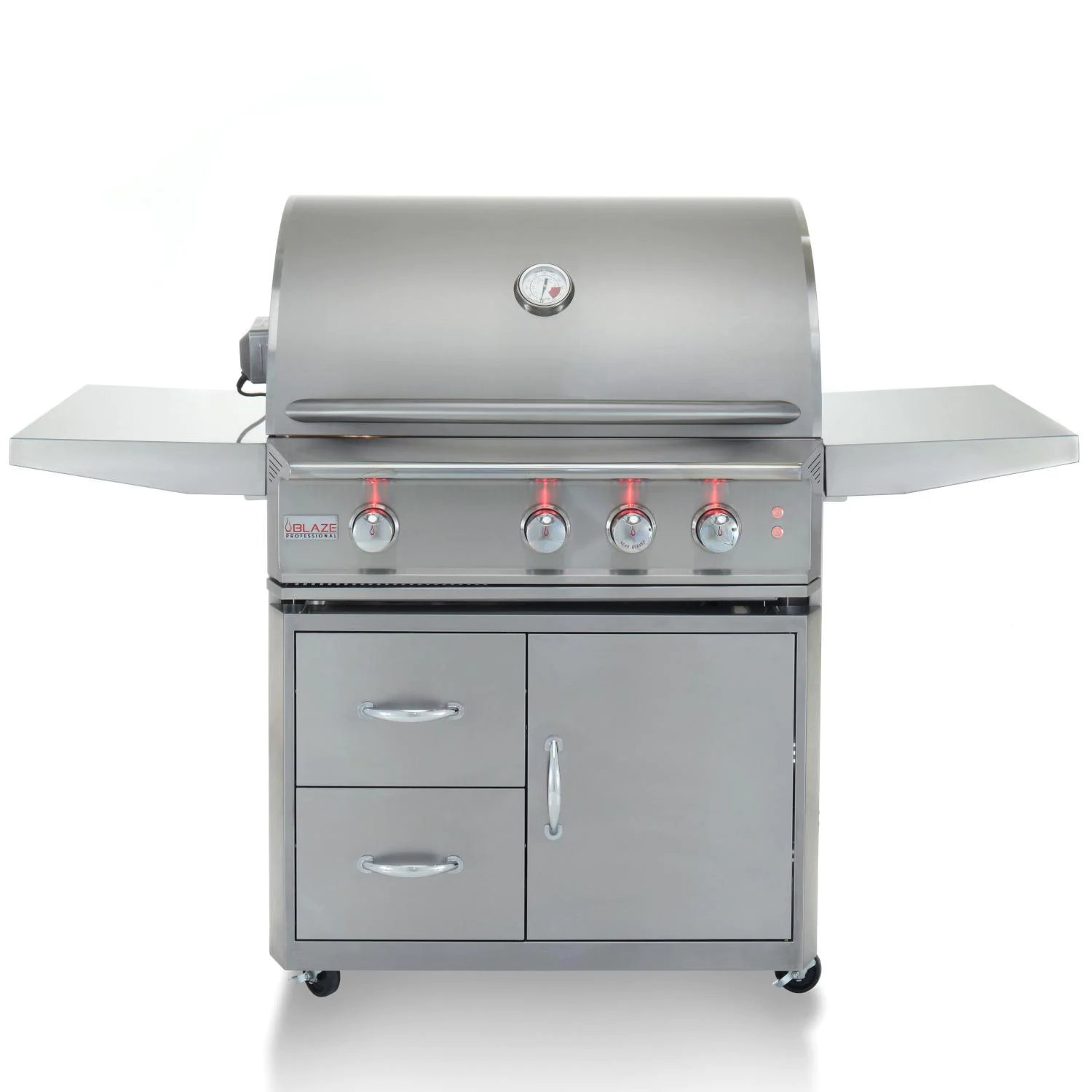 Blaze Professional LUX Parrilla de gas propano de 34 pulgadas con quemador infrarrojo trasero-BLZ-3PRO-LP