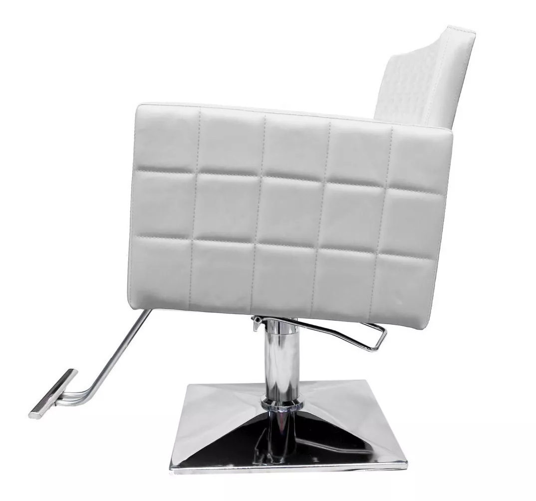 Silla Barberia Estetica Sillon Cuadrado Salon Hidráulico Spa