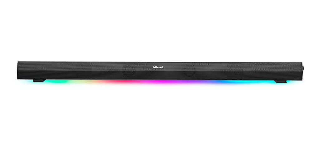 Bocina Barra De Audio Inalámbrica Billboard Carbono Chroma