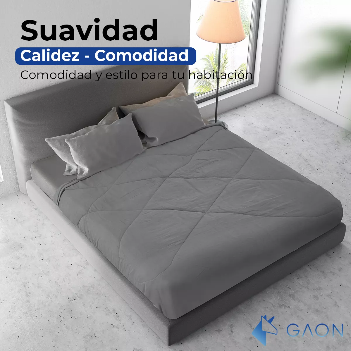 Edredon Con Juego De Sabanas Para Cama Matrimonial 6 Piezas
