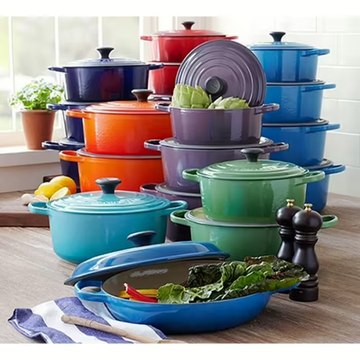 Juego exclusivo de utensilios de cocina de hierro fundido de 20 piezas