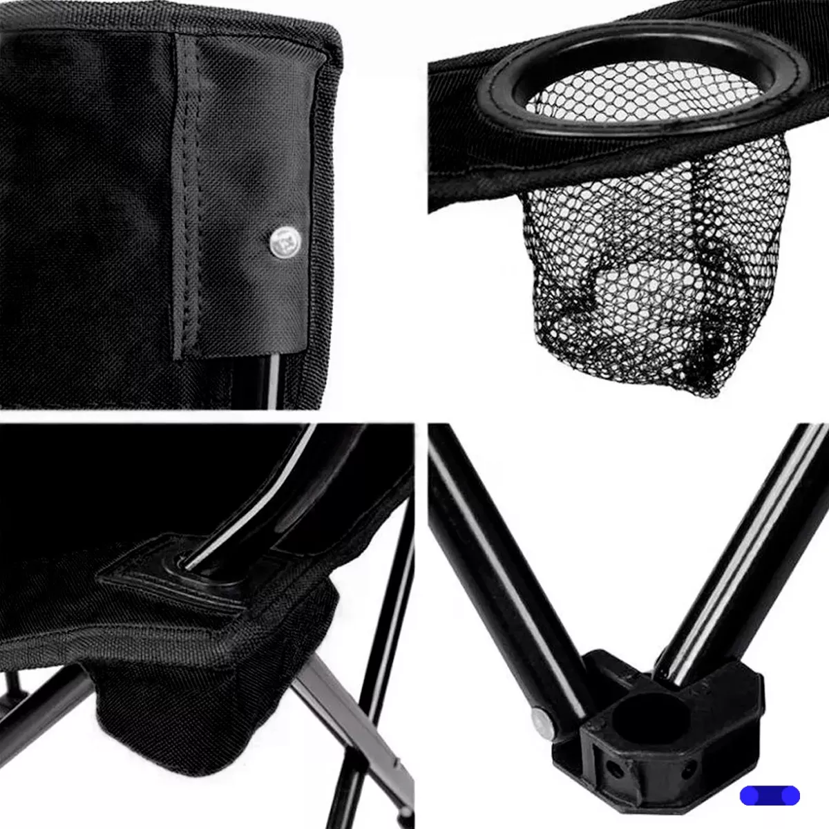 kit 2 Sillas Plegables Camping Jardín Playa Alberca Pesca