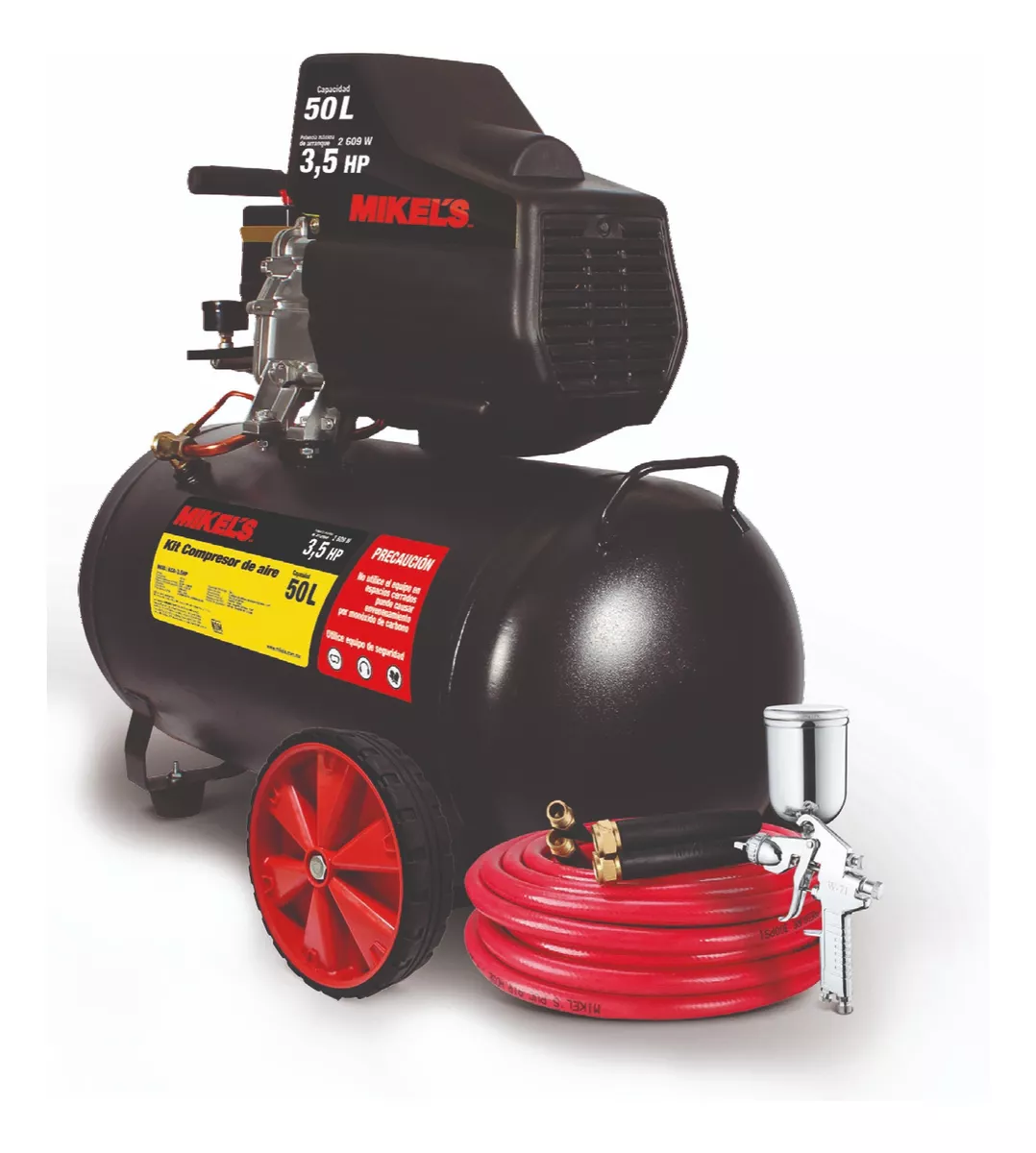 Mikel&acute;s Kca-3.5hp Compresor De Aire 3.5hp Con kit Neumatico