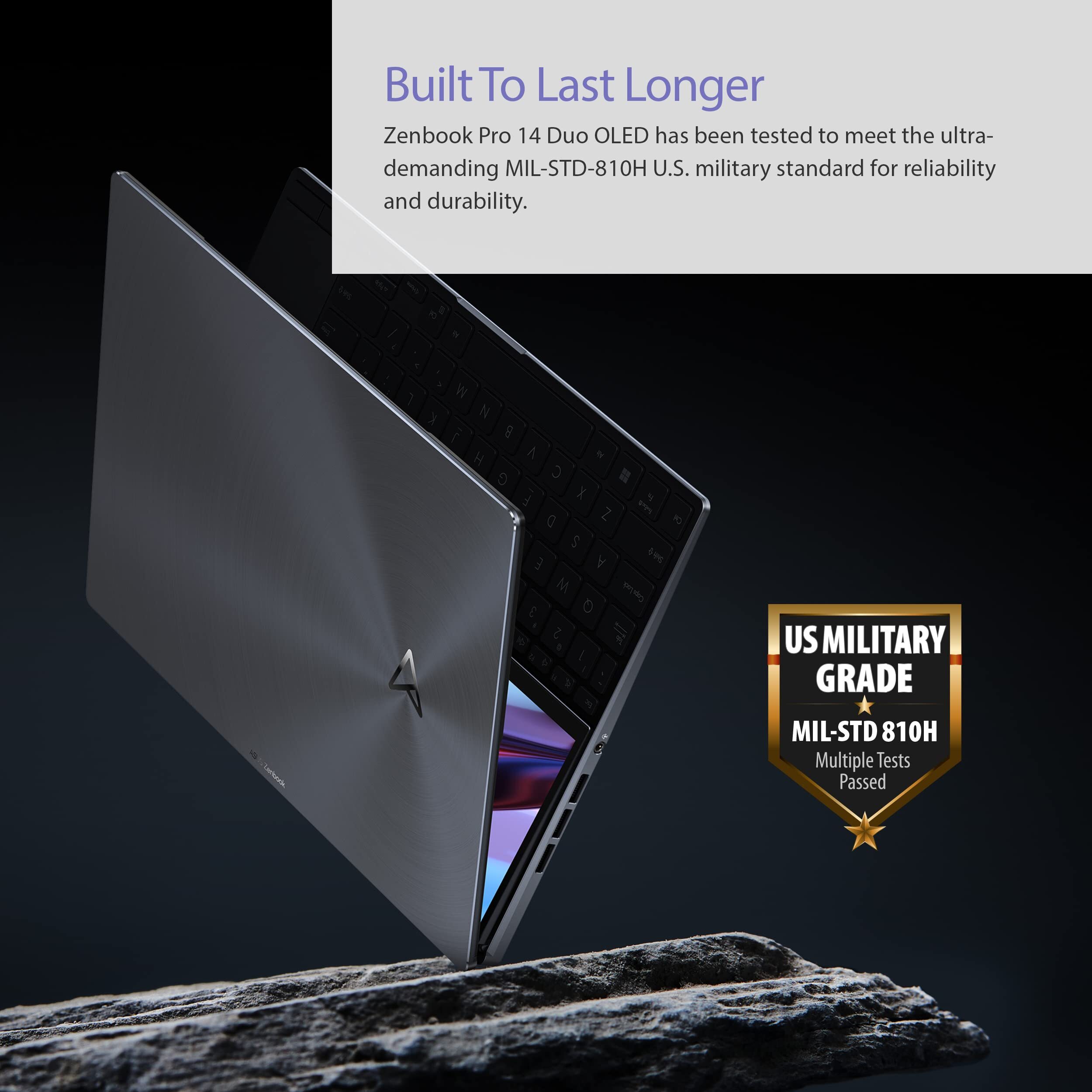ZENBOOK PRO 14 DUO #OLED Portátil de doble pantalla diseñado para ayudarte a liberar tu potencial creativo