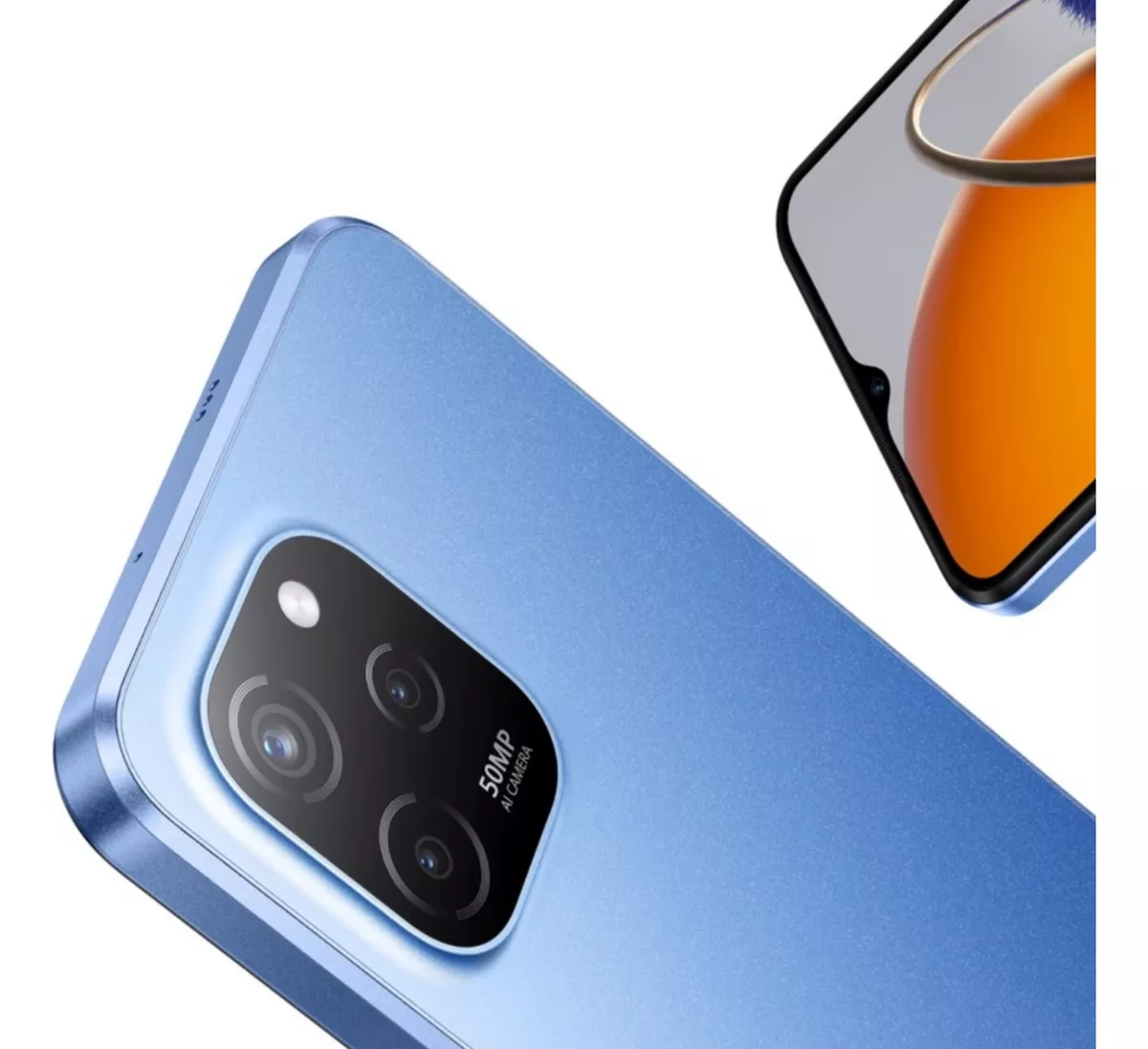 Celular Huawei Nova Y61 6.52 Hd+ Lte 128 Y 8gb Ram Supercarga 22.5w Nfc Garantía Nacional Sellados