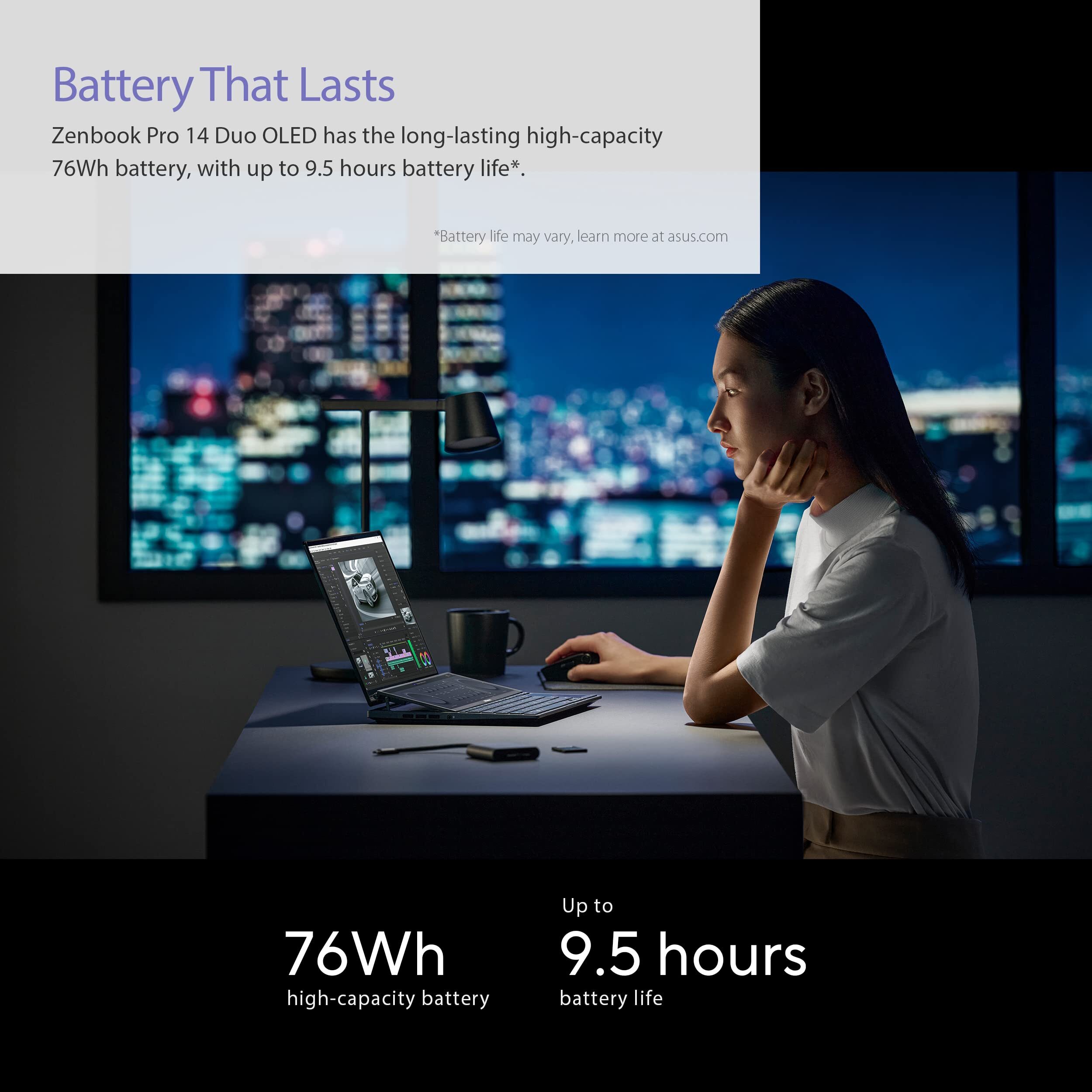 ZENBOOK PRO 14 DUO #OLED Portátil de doble pantalla diseñado para ayudarte a liberar tu potencial creativo