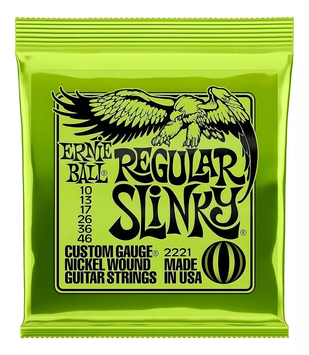 Ernie Ball 2221 Cuerdas Guitarra El&eacute;ctrica 10-46 Regular