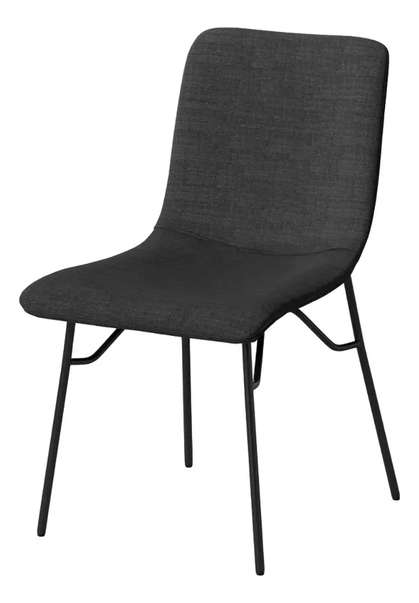 Juego De 2 Sillas De Comedor Tapizadas Turnbull
