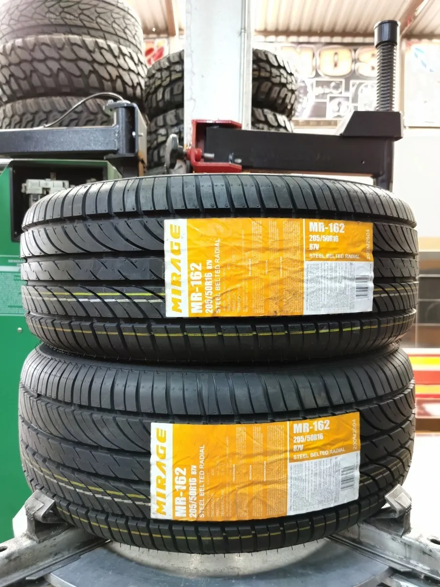 Paquete De 2 Llantas 205/50 R16 Mirage Mr-162 87v Msi