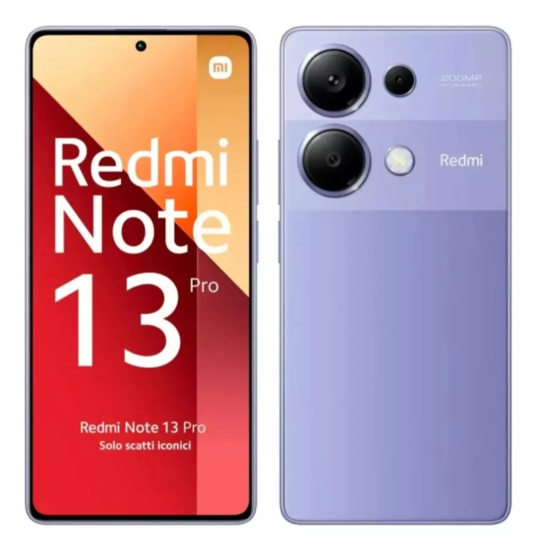 Xiaomi Redmi nota 13 Pro 4G Dual SIM 256 GB negro 8 GB RAM