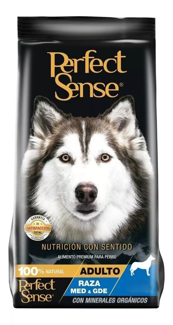 Alimento Perfect Sense para perro adulto de raza mediana y grande sabor mix de 15 kg