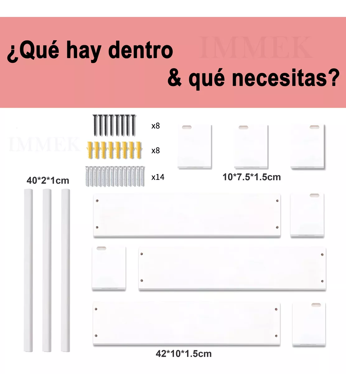 Estantes Para Guardería Estantes Flotantes Para Pared 3pcs