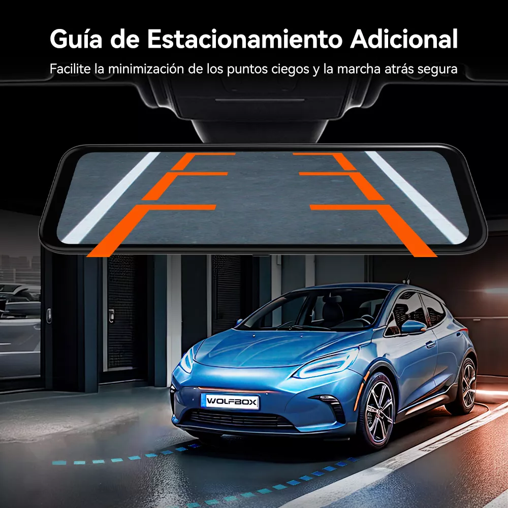 Wolfbox Cámara Para Automóvil G850 4k Hd Dashcam Gps