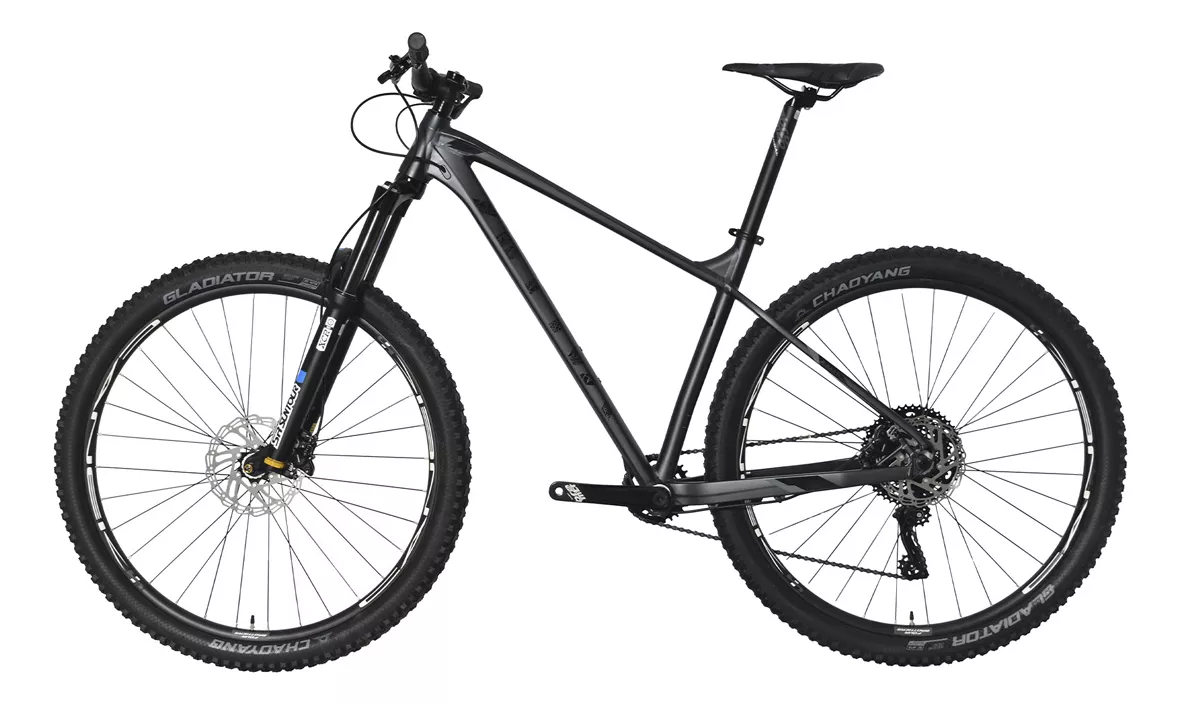 Bicicleta Belfort Yaluk R29 T17 Grafito Negro 2024 Tamaño Del Cuadro M