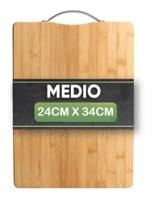 Tabla Picar Cortar Alimentos Carnes Lagom 24x34cm De Bamb&uacute; Y Madera Org&aacute;nico Natural 3 En 1 Alta Densidad Y Dureza Con Agarradera Colgable Excelente Artesan&iacute;a Sin Da&ntilde;o A Cuchilla Facil De Limpiar