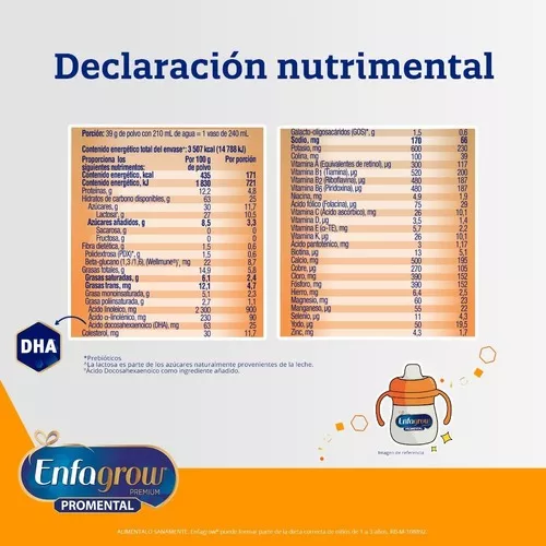 Alimento Lácteo Enfagrow Etapa 3 paquete X2 2.6 Kg