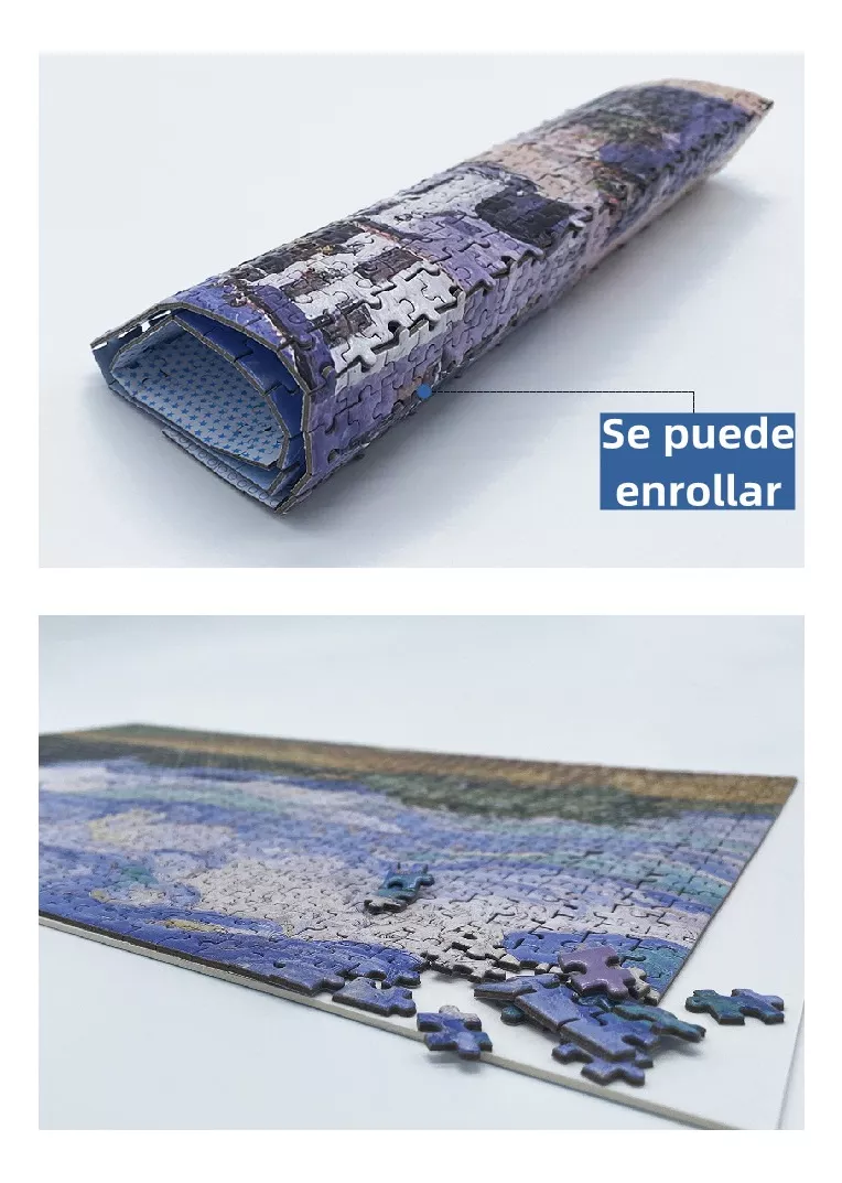 2pcs Rompecabeza De Rompecabezas Descompresión Adulta 1000
