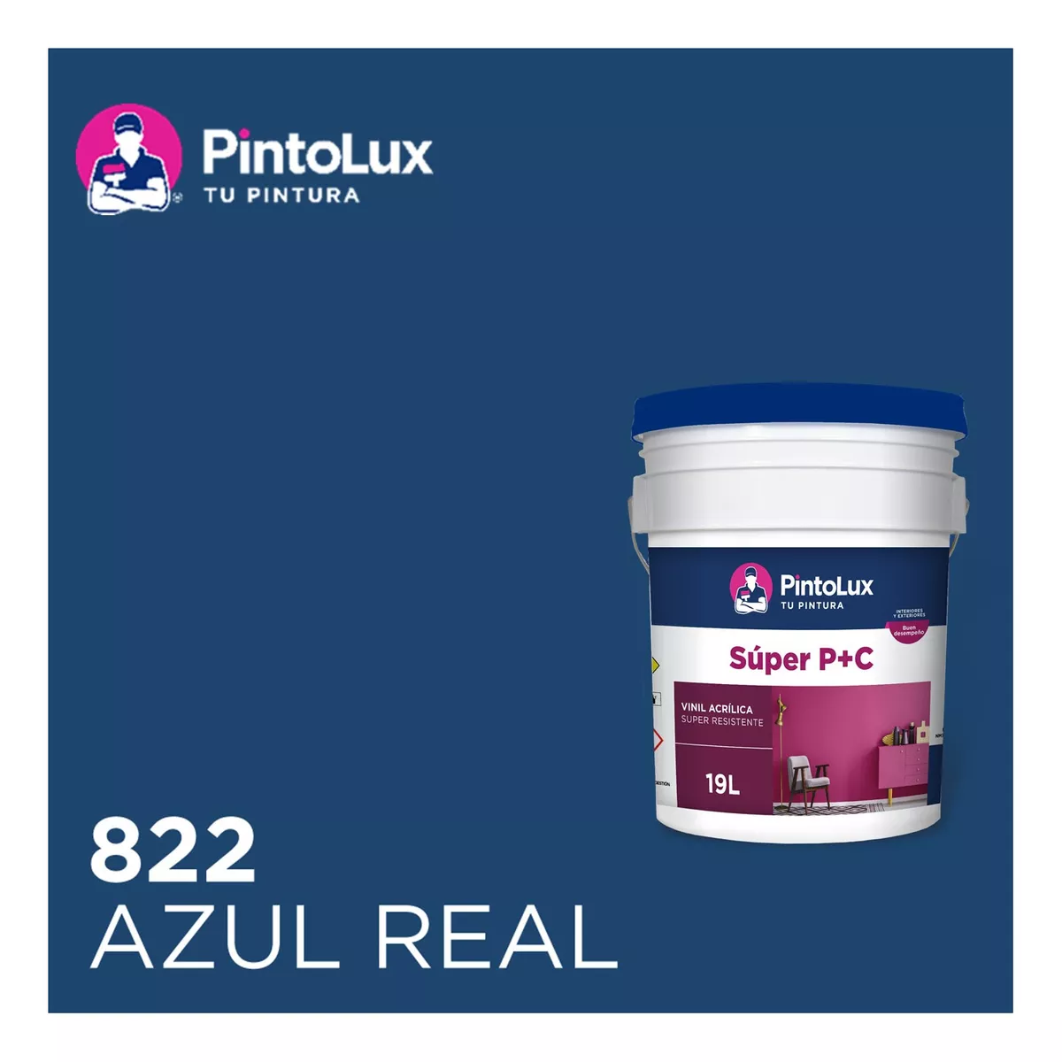 Pintura Pintolux Pc 19l Acrílica
