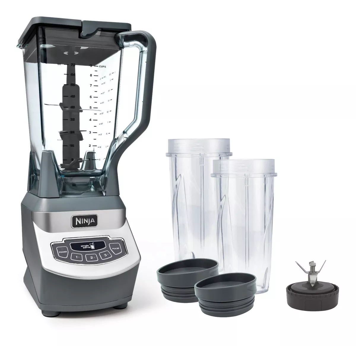 Sistema De Cocina Ninja Con Vasos Nutri Ninja Bl660 color Negro